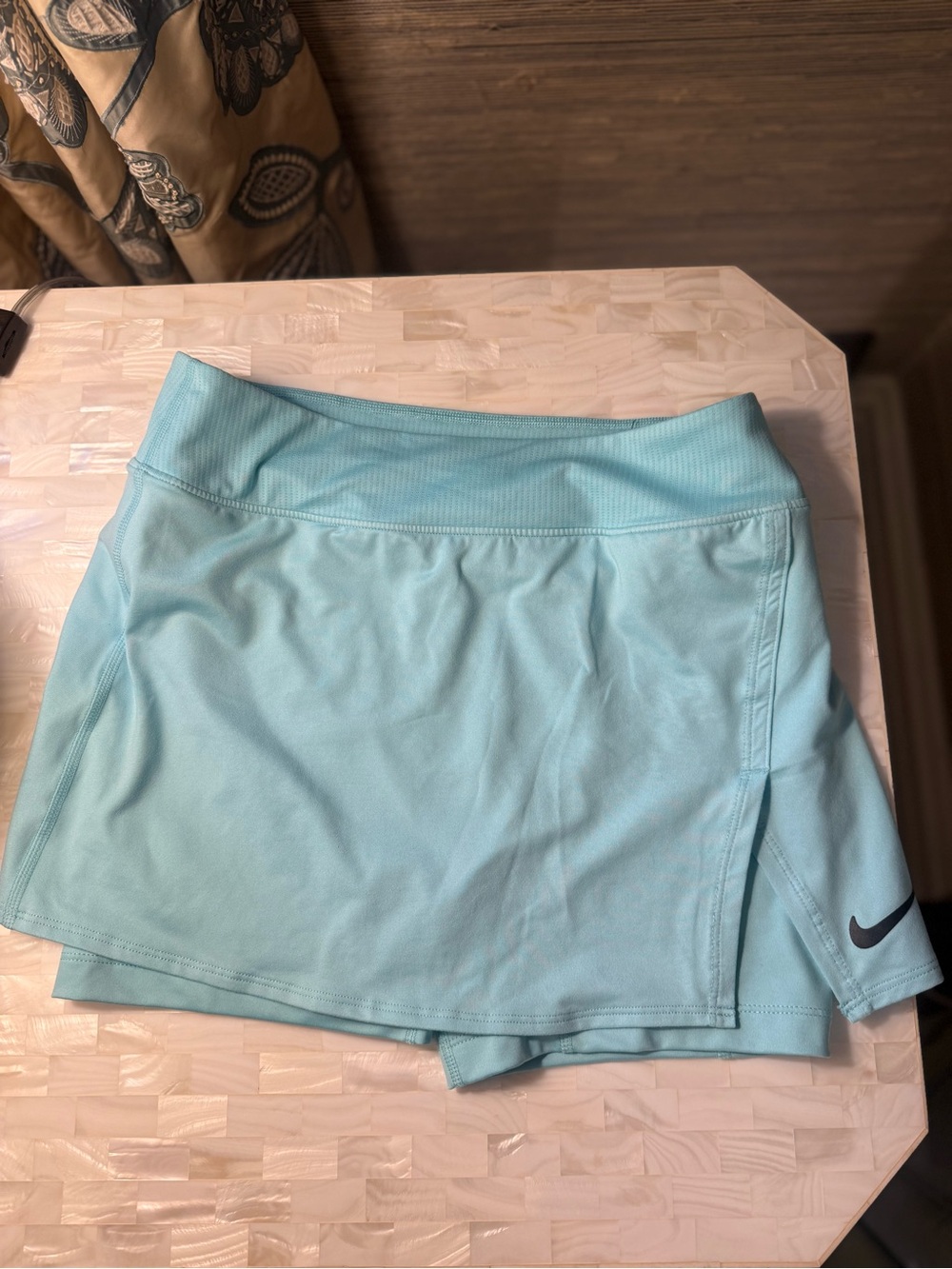 Nike Women's Light Blue Athletic Skort